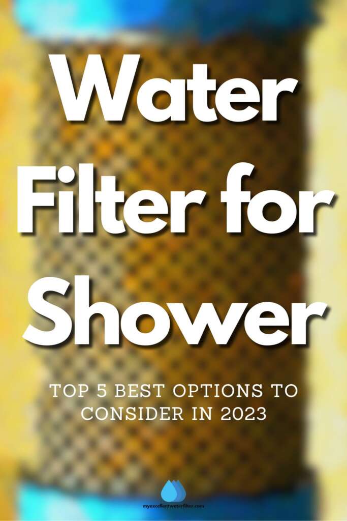 Water Filter for Shower